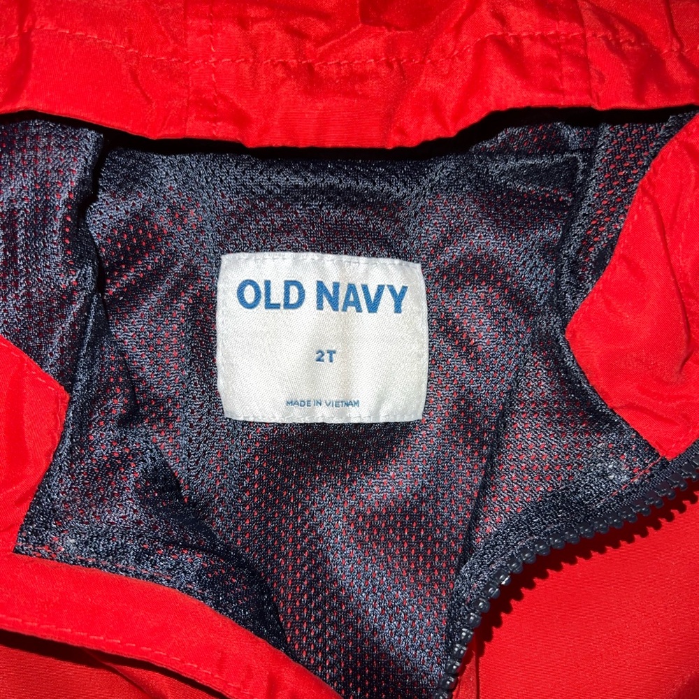 Old Navy Red and Blue Jacket - Picture 2 of 2